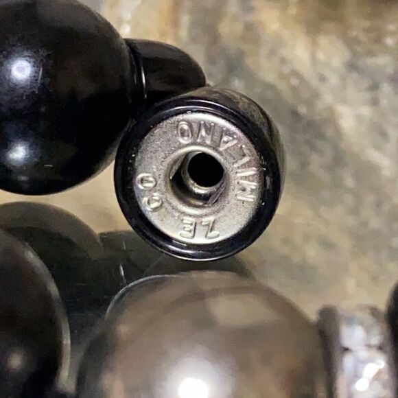 RARE VTG MILANO ZE CO LUCITE Statement Necklace - Picture 7 of 12